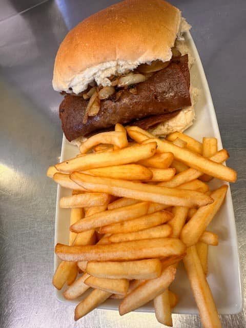 Loaded bap with chips